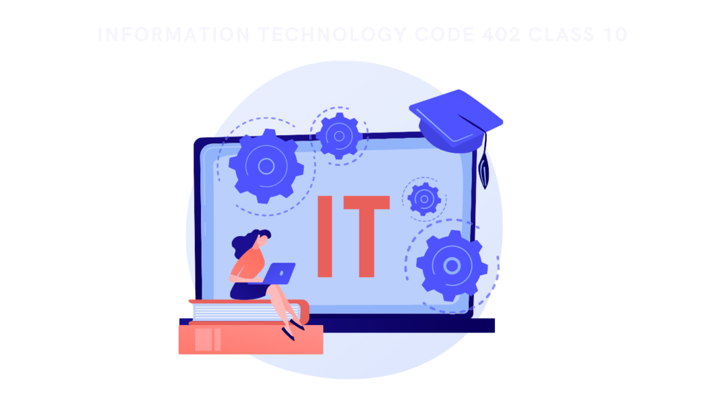 Class 9 Information Technology code 402 book