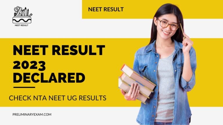 NEET Result 2023 Declared